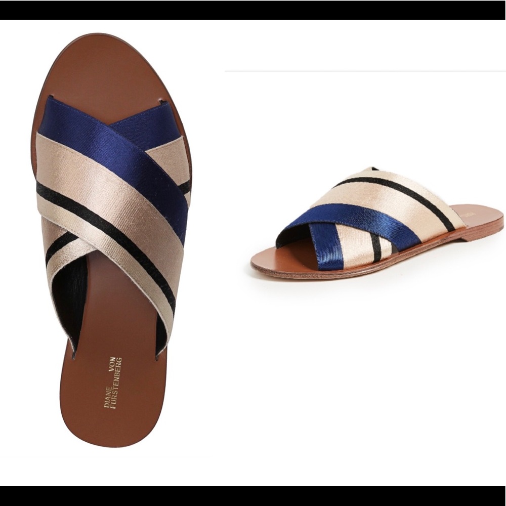 DVF Bailie 3 sandal in Dunes